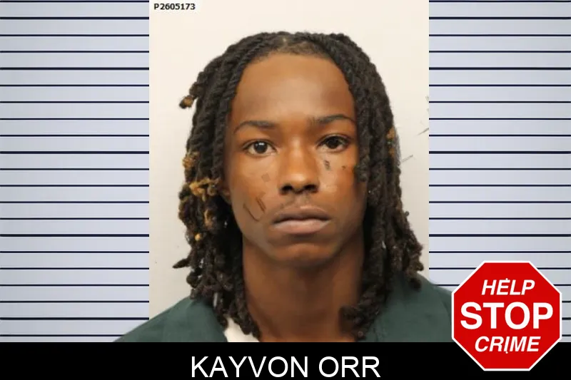 Kayvon Orr mugshot
