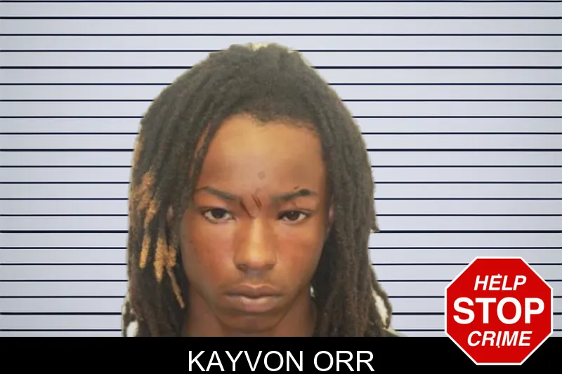 Kayvon Orr mugshot