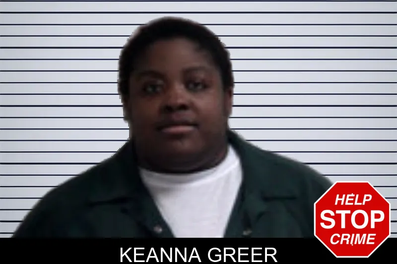 Keanna Greer mugshot
