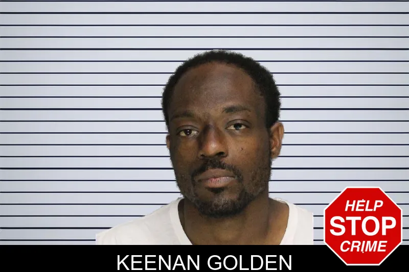 Keenan Golden mugshot