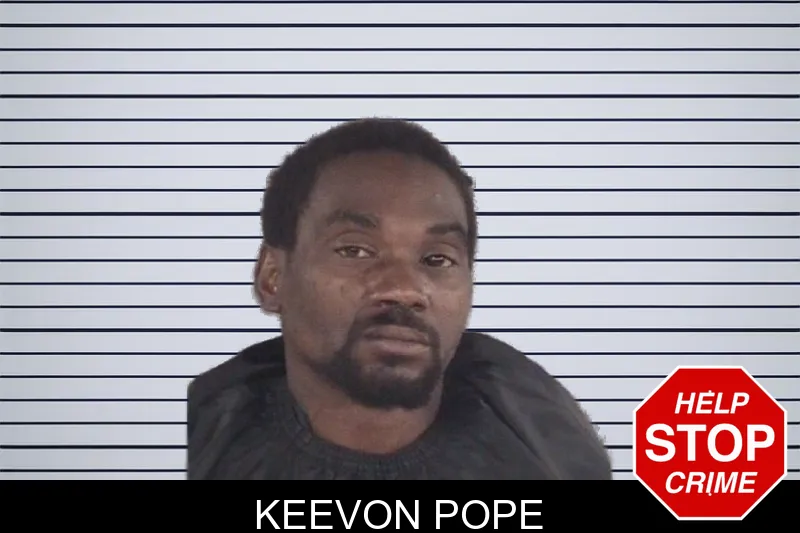 Keevon Pope mugshot