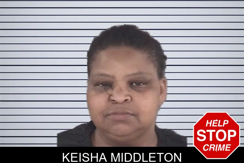 Keisha Middleton mugshot