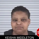 Keisha Middleton mugshot