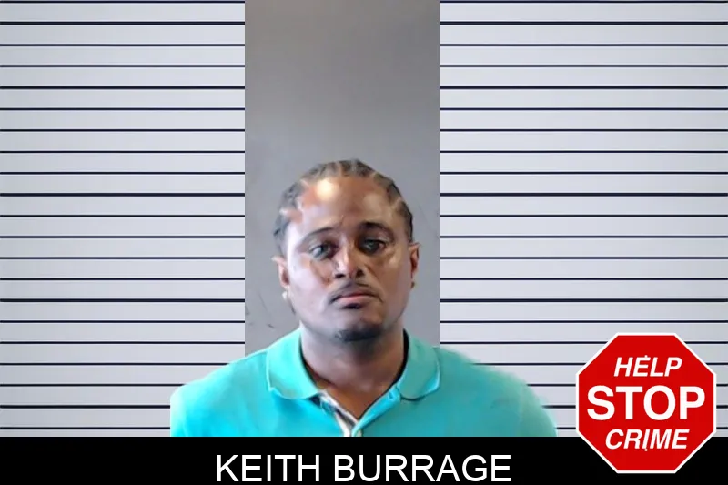 Keith Burrage mugshot
