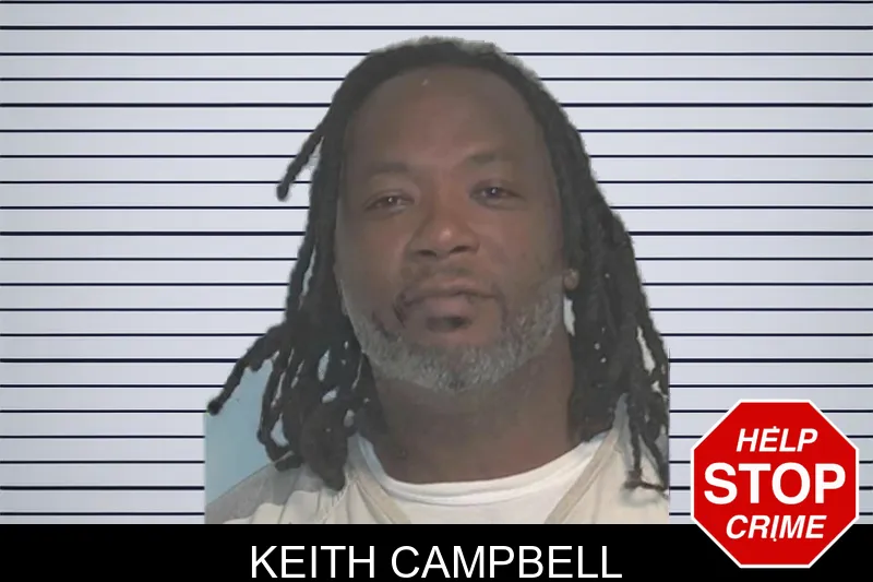 Keith Campbell mugshot
