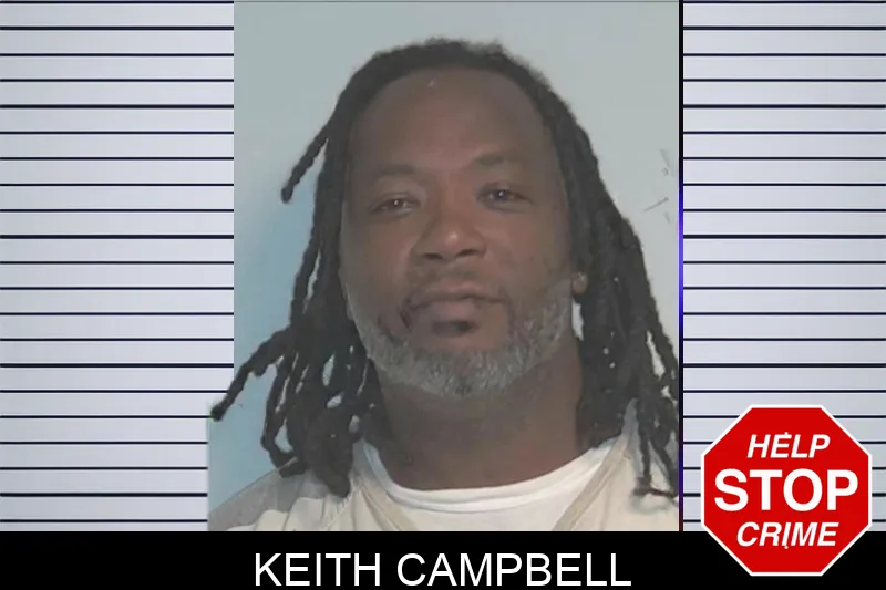 Keith Campbell mugshot