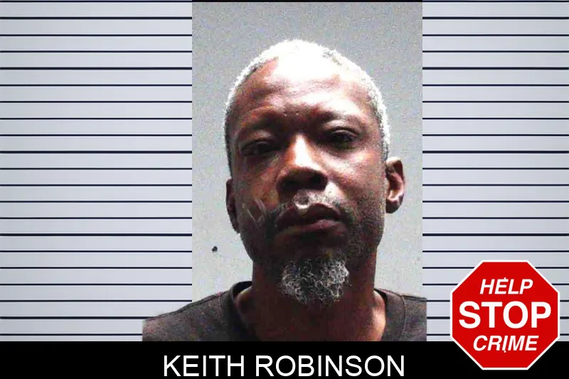 Keith Robinson mugshot