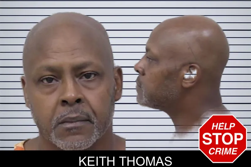 Keith Thomas mugshot