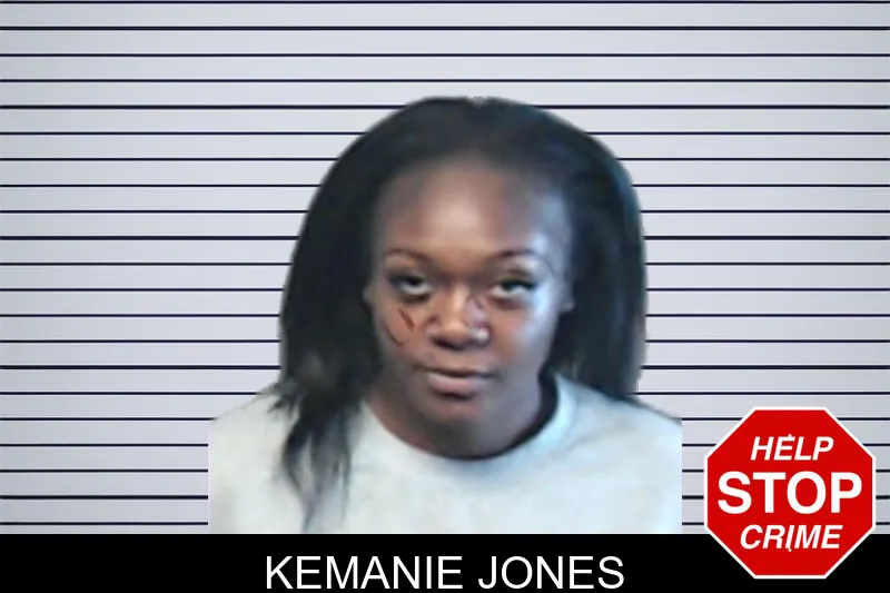 Kemanie Jones mugshot