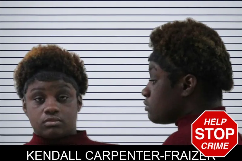 Kendall Carpenter-Fraizer mugshot