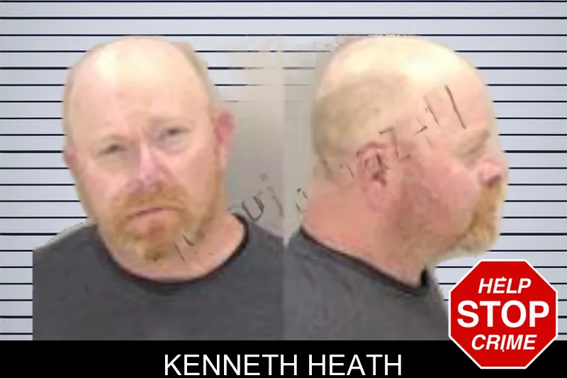 Kenneth Heath mugshot