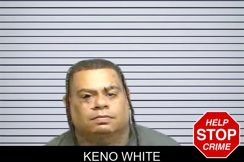 Keno White mugshot