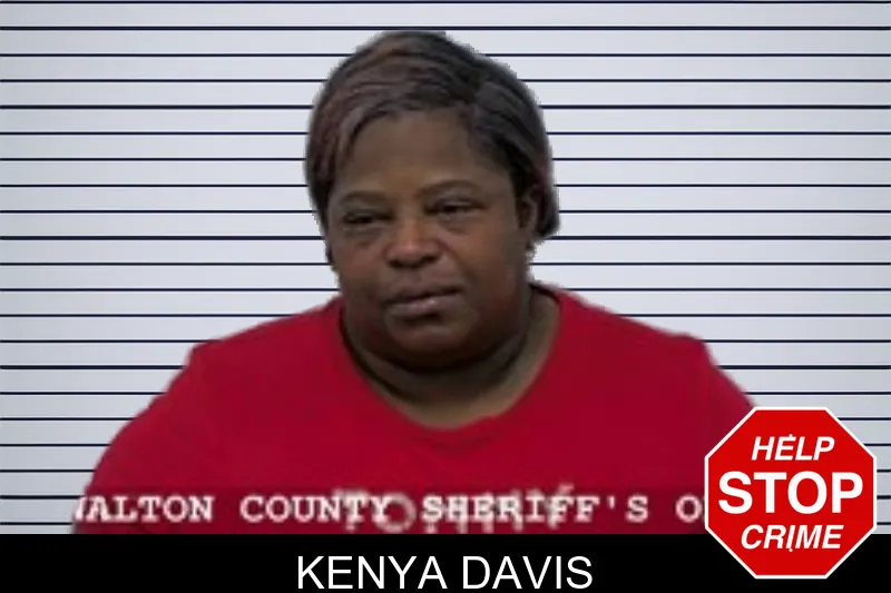 Kenya Davis mugshot