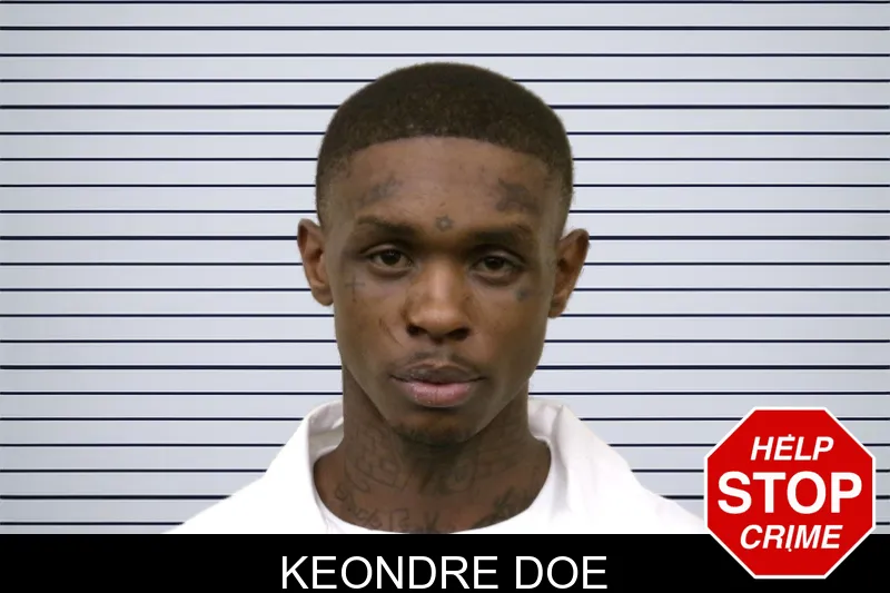 Keondre Doe mugshot