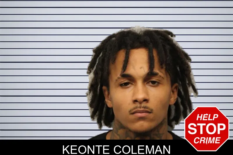 Keonte Coleman mugshot