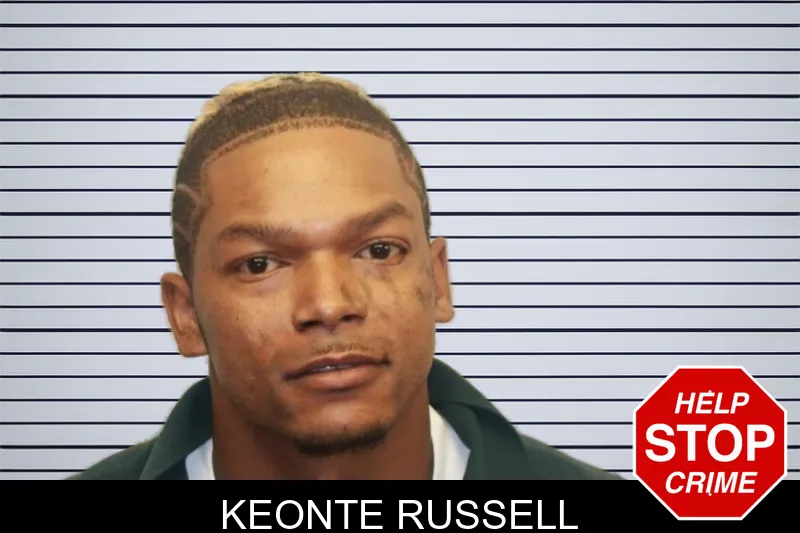 Keonte Russell mugshot