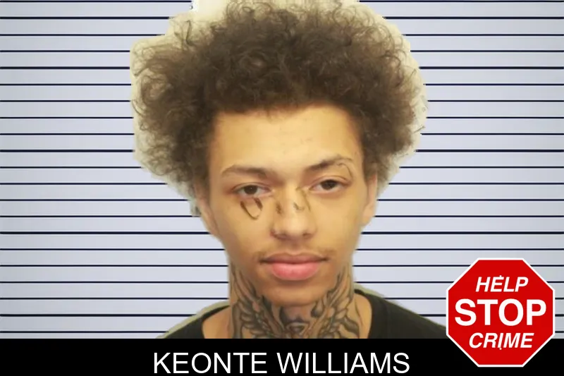 Keonte Williams mugshot