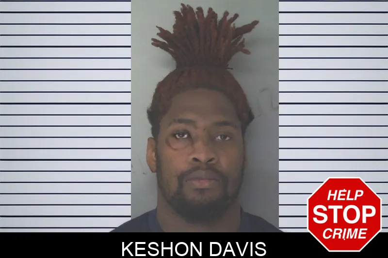 Keshon Davis mugshot