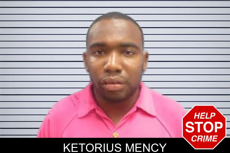 Ketorius Mency mugshot