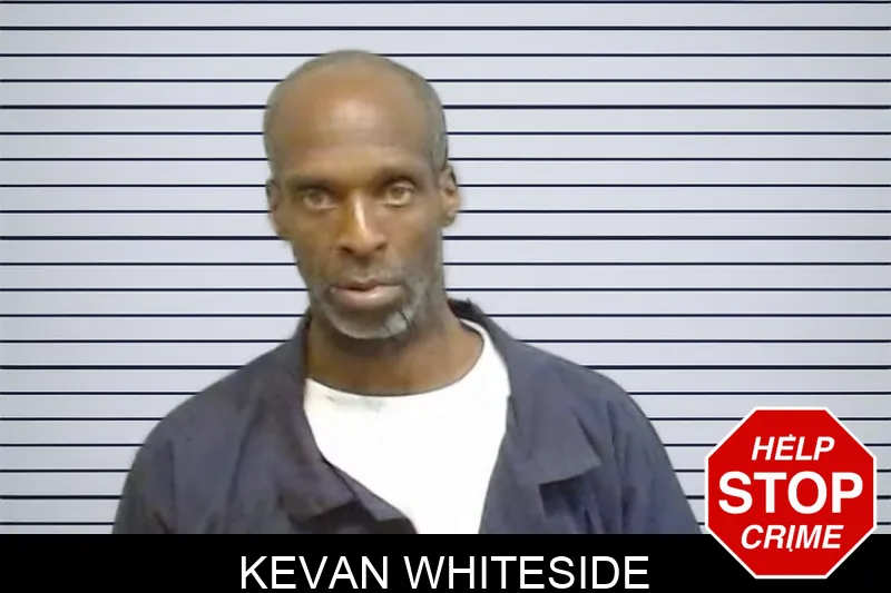 Kevan Whiteside mugshot
