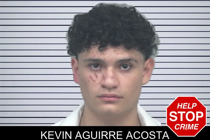 Kevin Aguirre Acosta mugshot