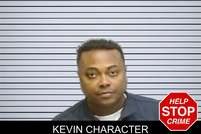 Kevin Character mugshot