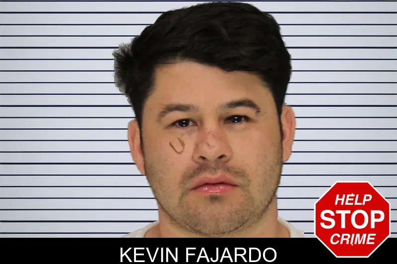 Kevin Fajardo mugshot