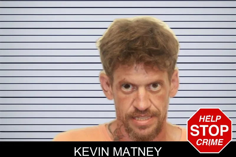 Kevin Matney mugshot