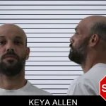 Keya Allen mugshot