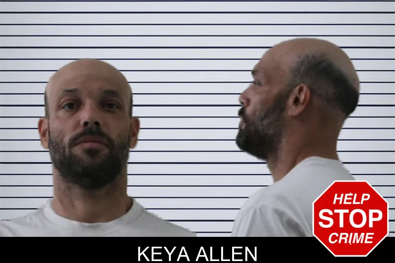 Keya Allen mugshot