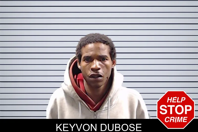 Keyvon Dubose mugshot