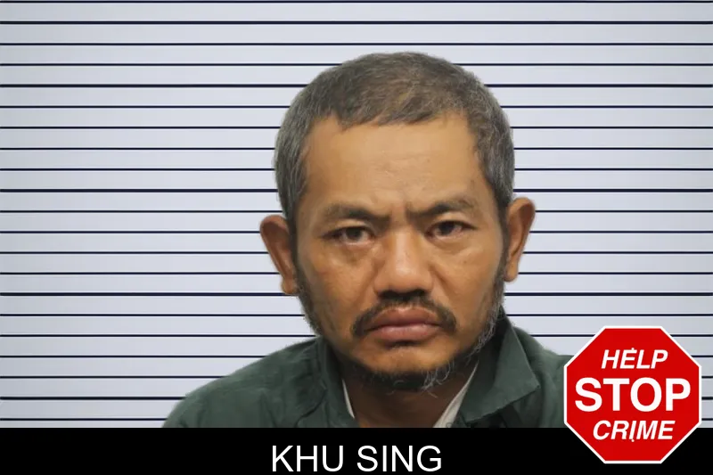 Khu Sing mugshot