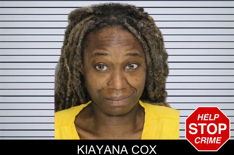 Kiayana Cox mugshot