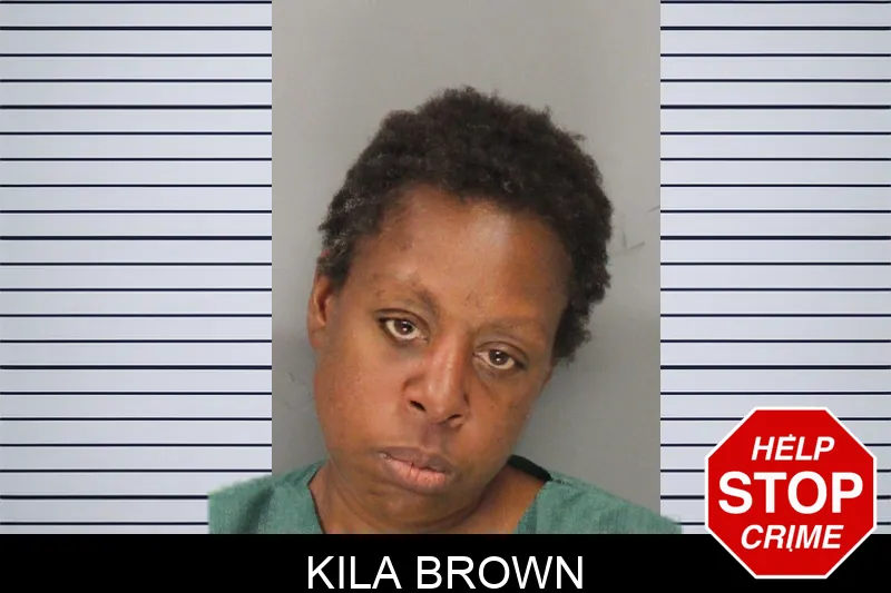 Kila Brown mugshot