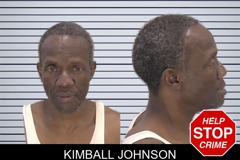 Kimball Johnson mugshot