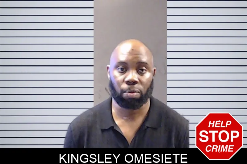 Kingsley Omesiete mugshot
