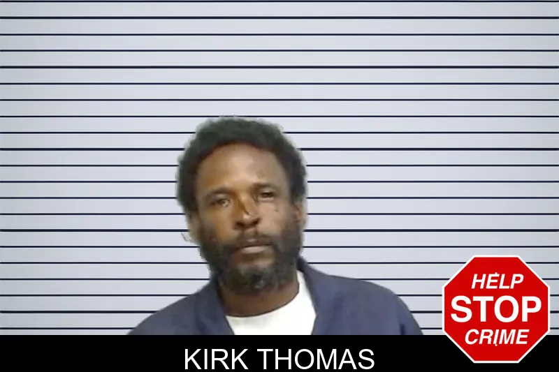 Kirk Thomas mugshot