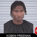 Koben Freeman mugshot