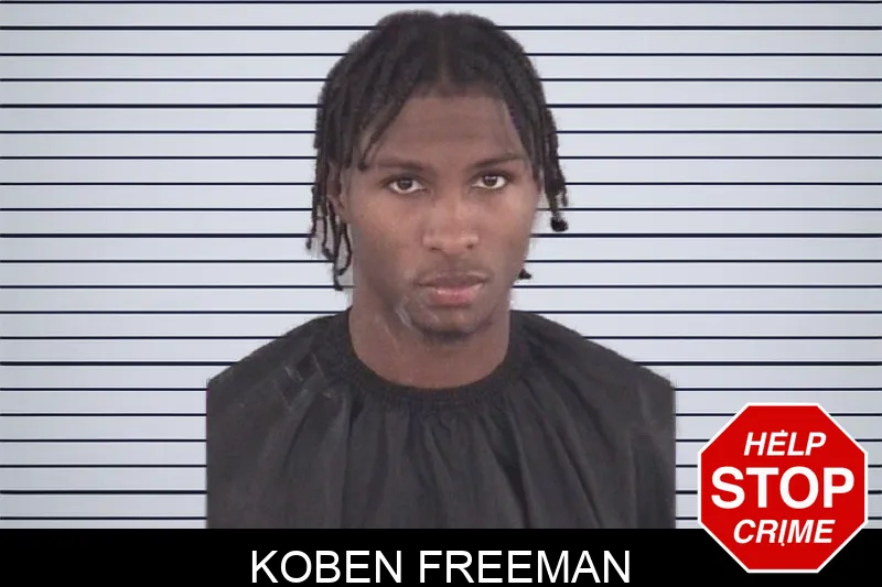 Koben Freeman mugshot