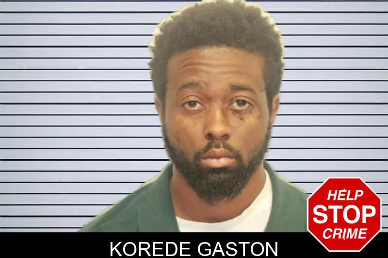 Korede Gaston mugshot