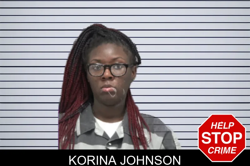 Korina Johnson mugshot