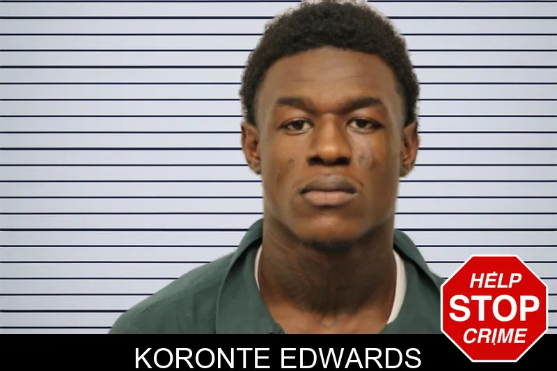 Koronte Edwards mugshot