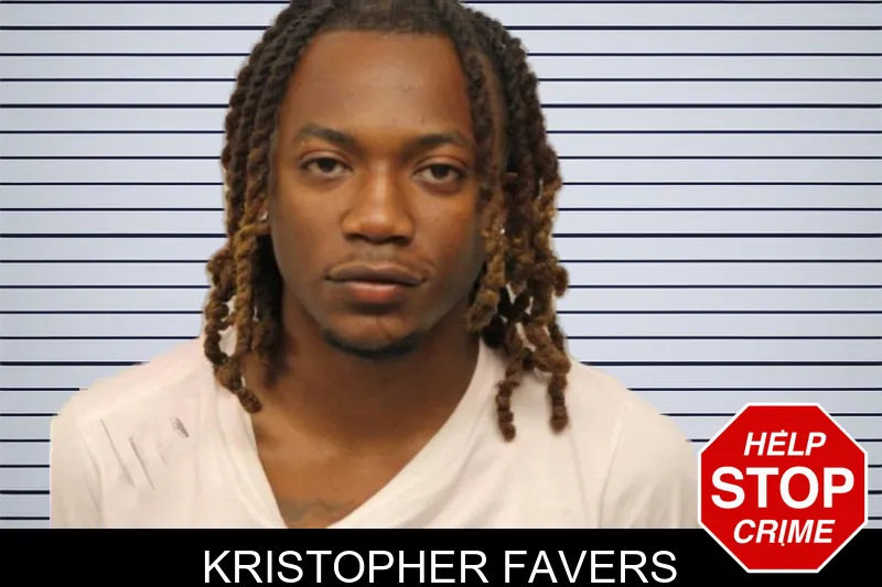Kristopher Favers mugshot