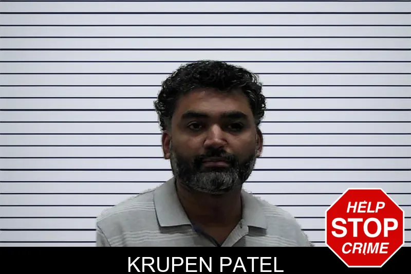 Krupen Patel mugshot