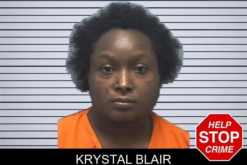 Krystal Blair mugshot