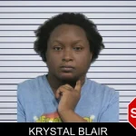 Krystal Blair mugshot