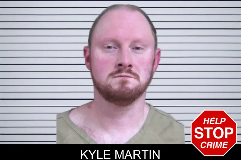Kyle Martin mugshot