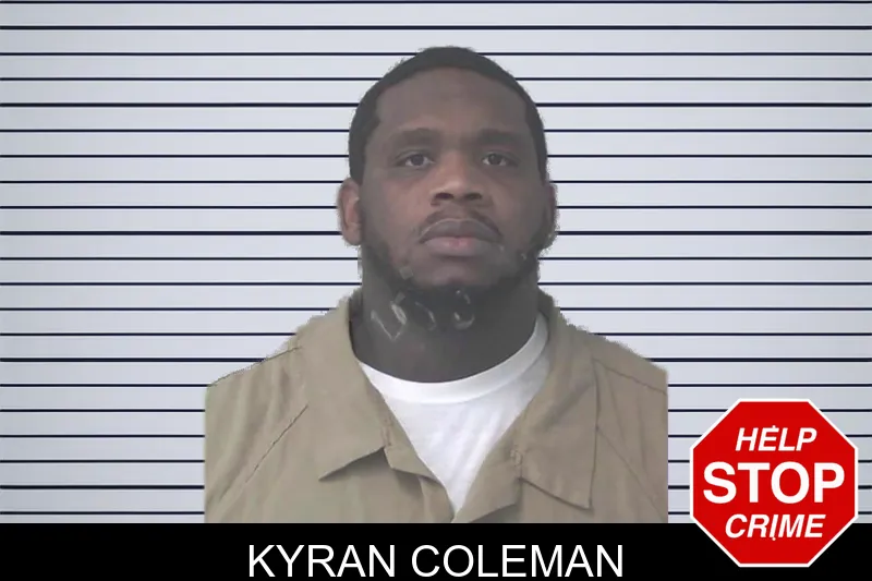Kyran Coleman mugshot