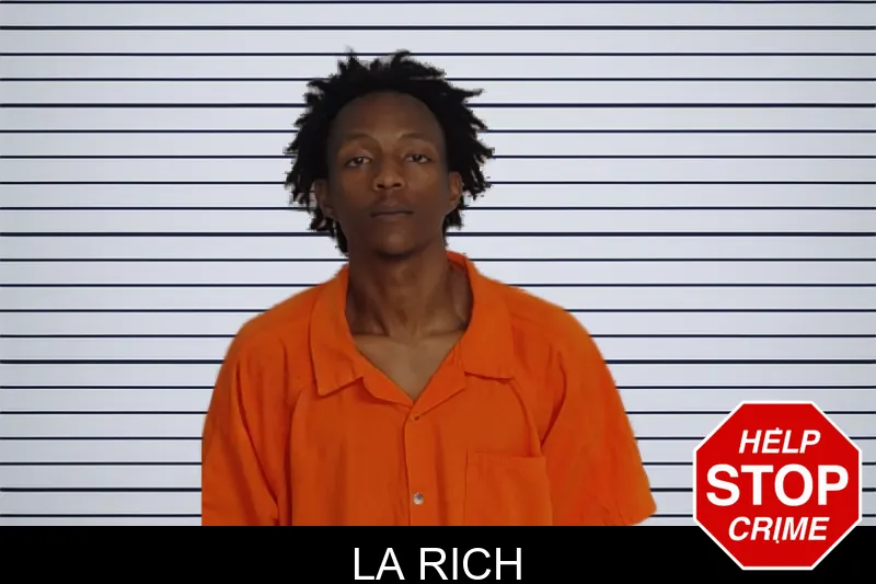 La Rich mugshot