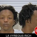La Vyreous Rich mugshot